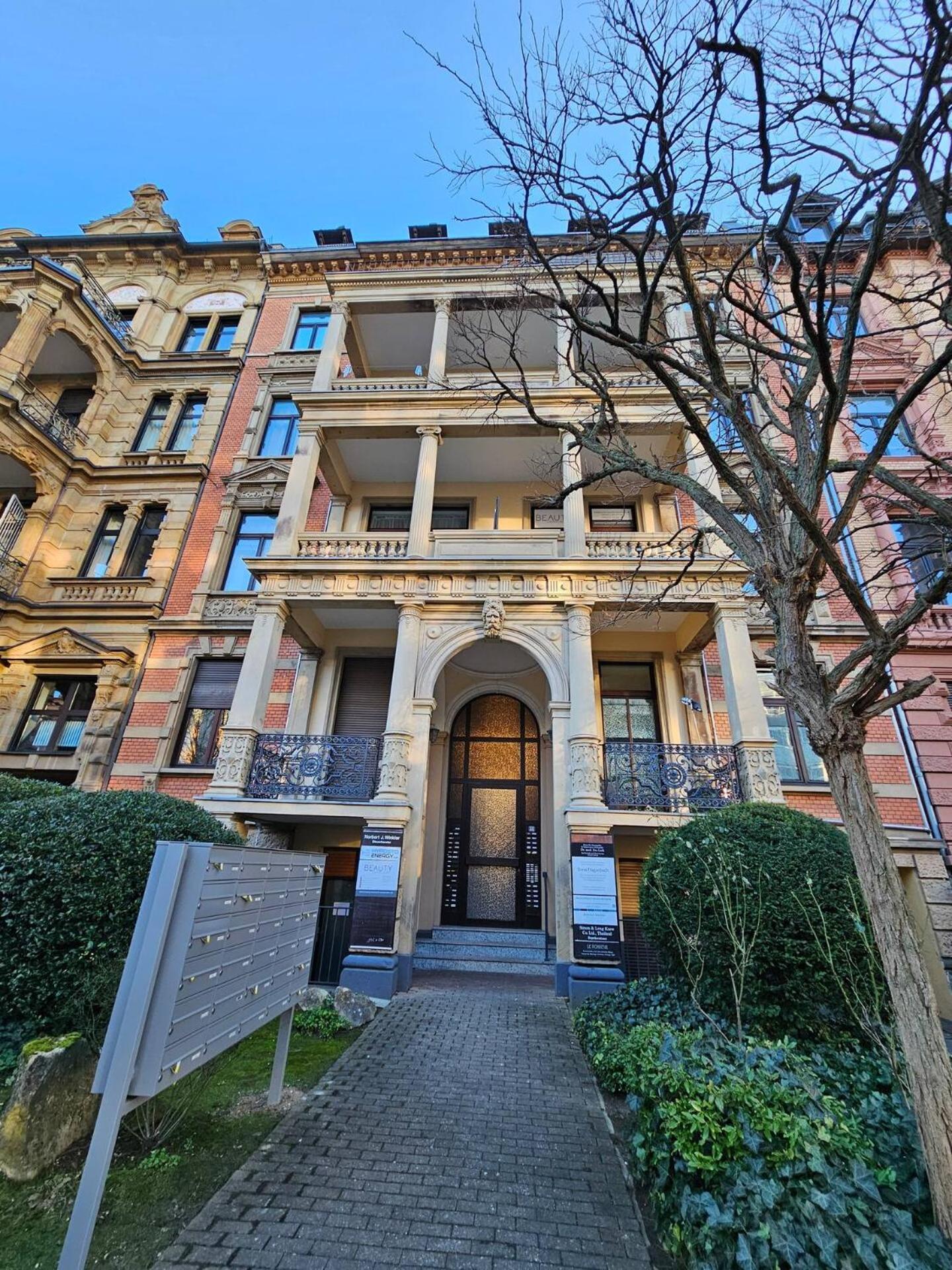 Apartment Wiesbaden Mitte, Zentral Am Park, Congresscenter 5 Min, Bahnhof 10Min ภายนอก รูปภาพ